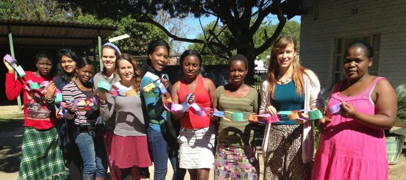 Volunteers in Zimbabwe